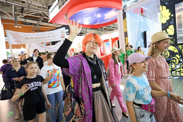 На выставке "Россия" на все лады прославили Александра Сергеевича Пушкина