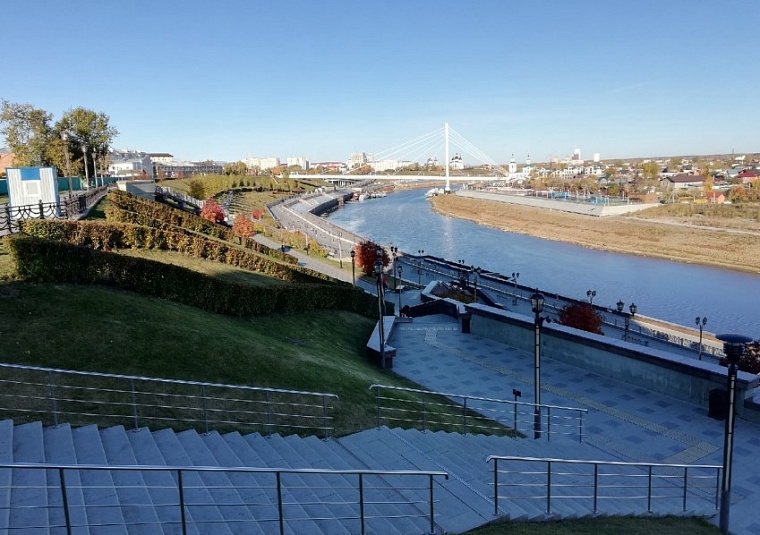 Сенатору Андрею Шевченко понравилась тюменская набережная