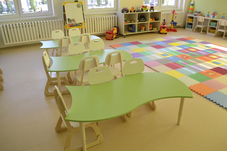 В поселках Винзили и Боровский идет капитальный ремонт детских садов