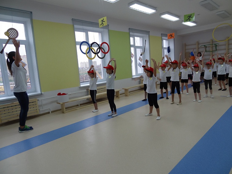 Корпус № 3 у детсада № 60 открывали без красной ленты, но с кепками ГТО