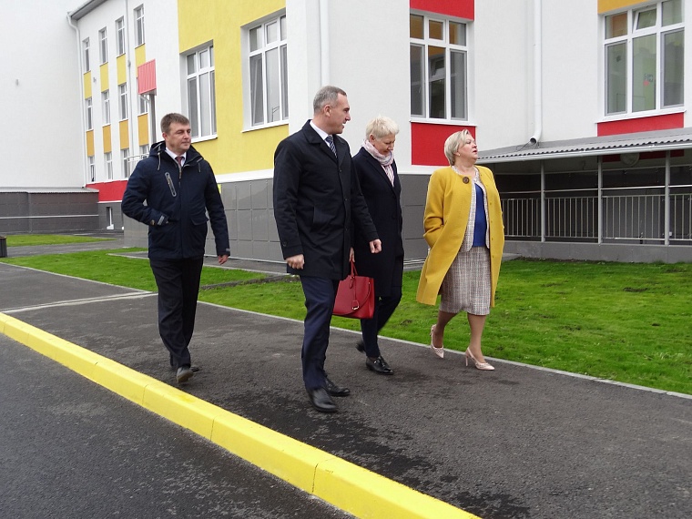 Корпус № 3 у детсада № 60 открывали без красной ленты, но с кепками ГТО