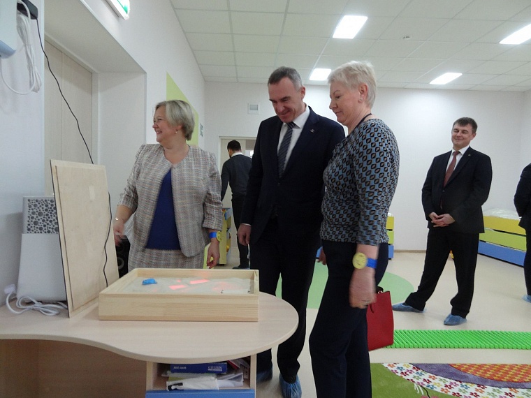 Корпус № 3 у детсада № 60 открывали без красной ленты, но с кепками ГТО