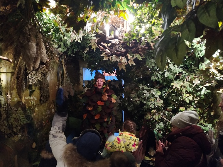 В Тюмень прибыл поезд Деда Мороза