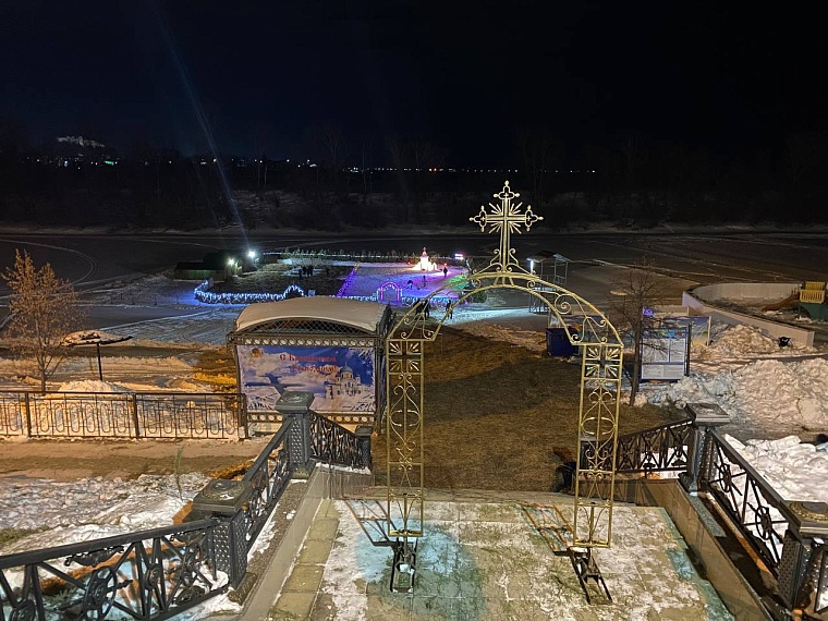 В Ишиме крещенские купания пройдут на городском пляже, будут перекрыты дороги