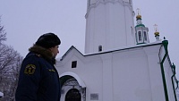 Церкви и храмы Тюменской области перед Рождеством проверили на пожарную безопасность