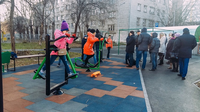 Калининский округ Тюмени отчитался о благоустройстве в 2017 году