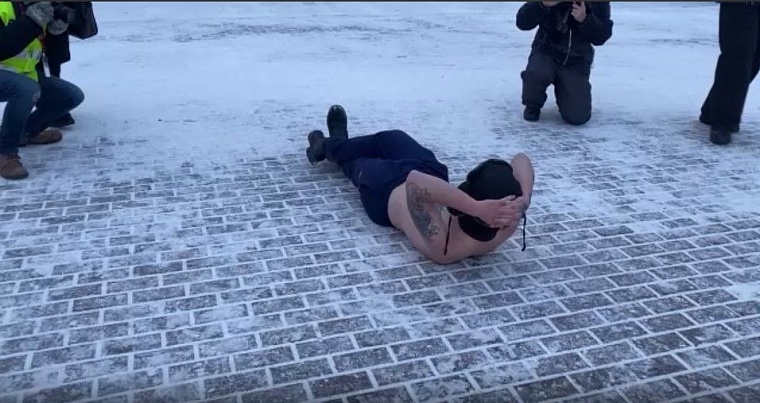 На митинг в Тюмени вышло около 500 человек