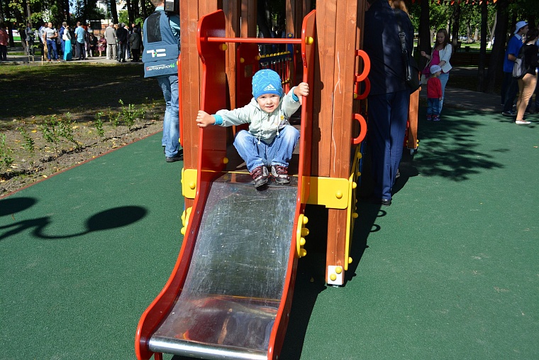 Обновленный сквер им. Семена Пацко стал визитной карточкой города