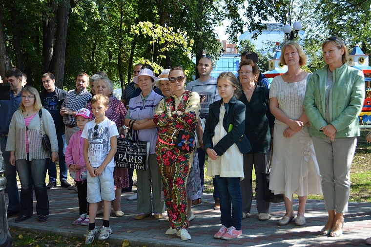 Обновленный сквер им. Семена Пацко стал визитной карточкой города