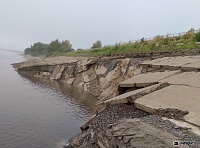 В Увате отремонтируют дамбу на берегу Иртыша