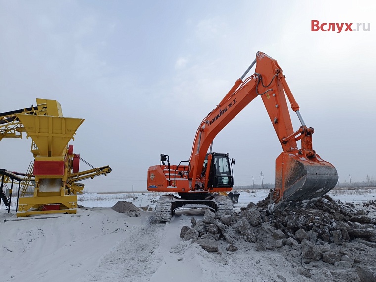 В Тюменской области начали перерабатывать строительные отходы