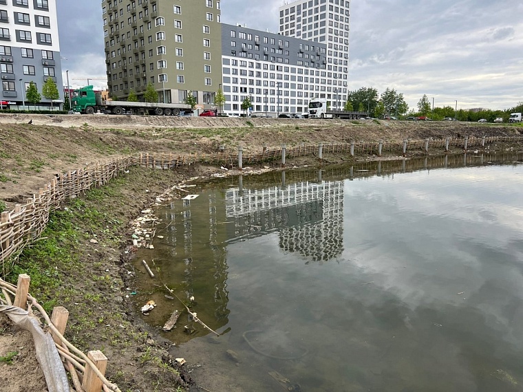 На озере Цыганском появится парк с выходом к воде и велодорожками