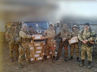 За два этапа из Тюменской области было доставлено 3,5 тысячи посылок с гуманитарным грузом