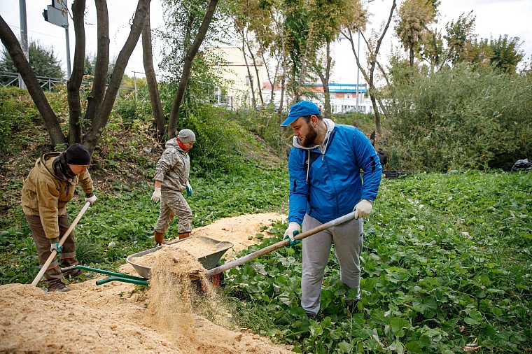 «Тюменка для тюменцев»: волонтеры «Мессояхи» подарили городу новое экопространство