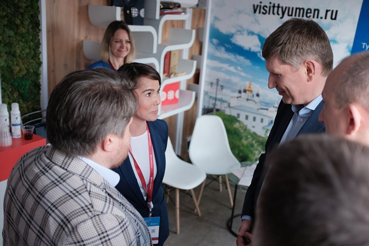Министр экономразвития оценил презентацию Тюменской области на форуме "Путешествуй!"