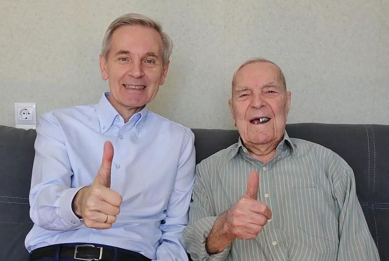 Тюменский ветеран войны отметил 104 день рождения