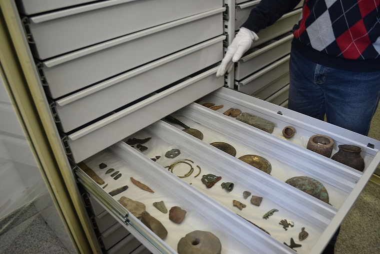 Музейный комплекс раскрыл фондохранилище