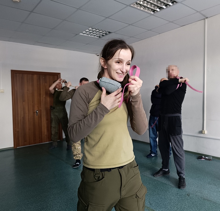 Сердце позвало: тоболячка Вишня рассказала, как спасала бойцов под Авдеевкой