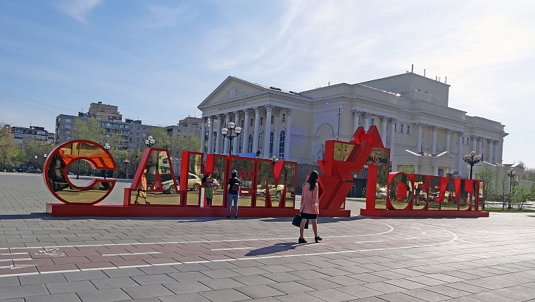 Как украсили Тюмень к 9 мая