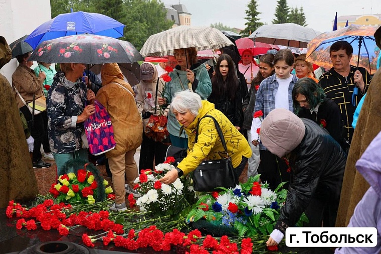 Во всех уголках Тюменской области чтят память погибших в Великой Отечественной войне