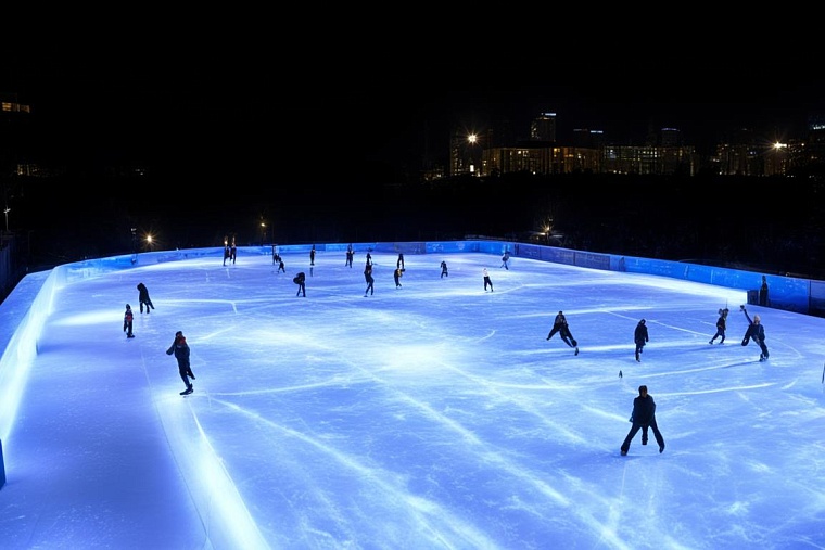 К лету на ул. Народной в Тюмени откроют новый ледовый комплекс