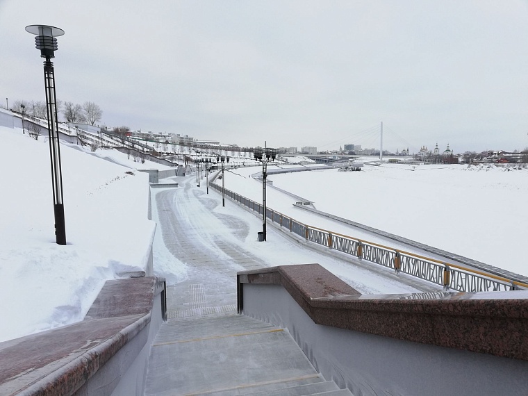 Снег и ветер: в Тюмени ожидается морозная неделя