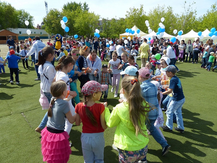 Тюменские дети весело стартовали в лето