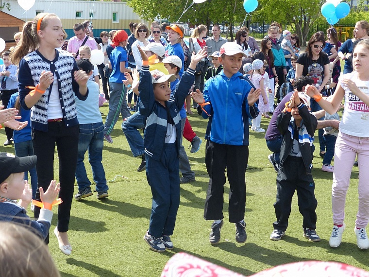 Тюменские дети весело стартовали в лето