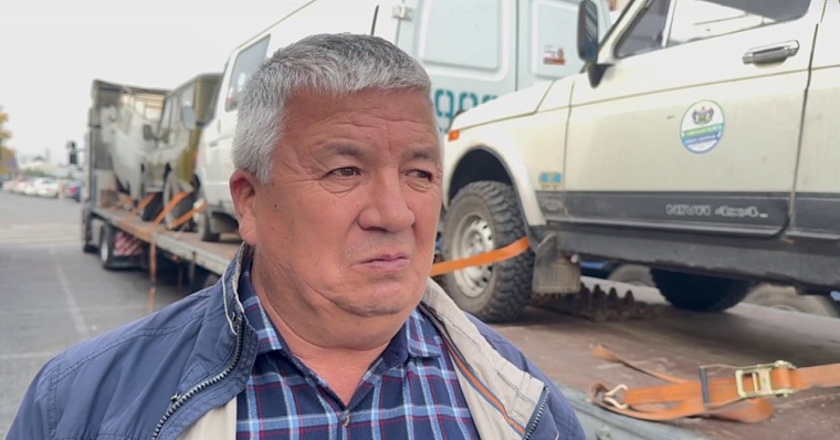 В зону СВО из Тюмени отправили девять автомобилей