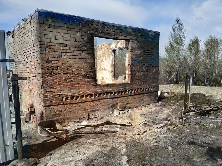 Всем погорельцам из СНТ "Солнышко" выплатят компенсации за ущерб от пожара