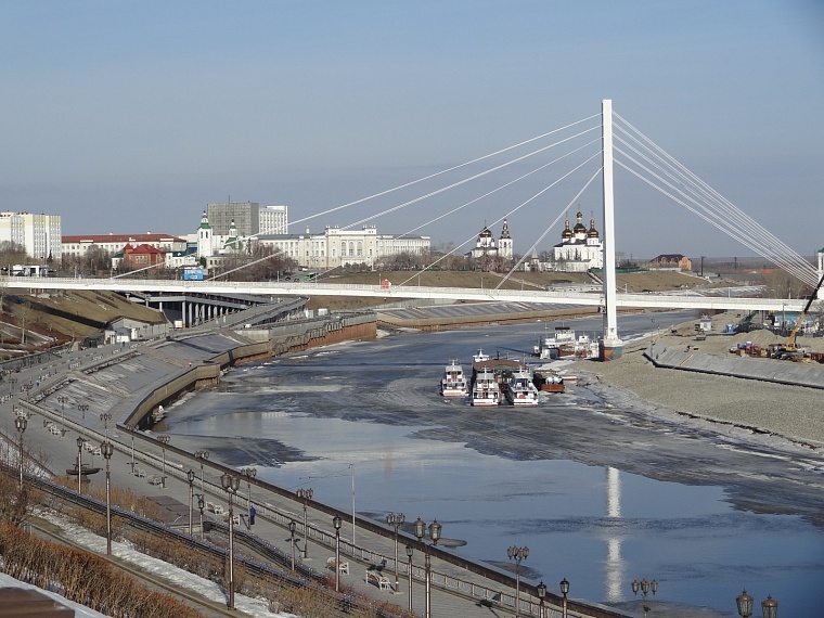 В Тюмени после снегопада прогнозируют ливень