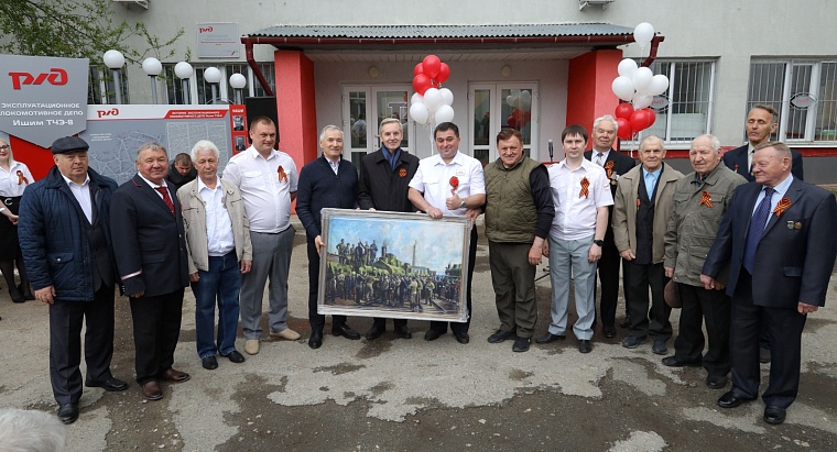 В Ишиме открыли музей локомотивного депо