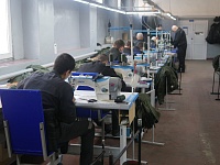 Швейный цех в тюменской ИК-2 открылся год назад