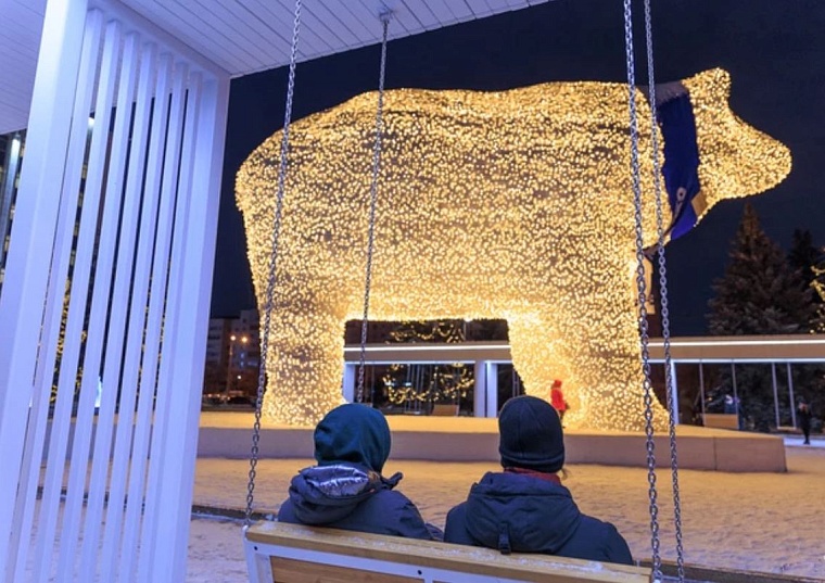 Пять ярких новогодних инсталляций Тюмени - 2023