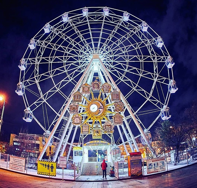 На Цветном бульваре тюменцев будут катать на аттракционах за рубль