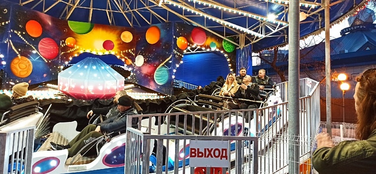 На Цветном бульваре в Тюмени аттракционы выходят из "спячки"