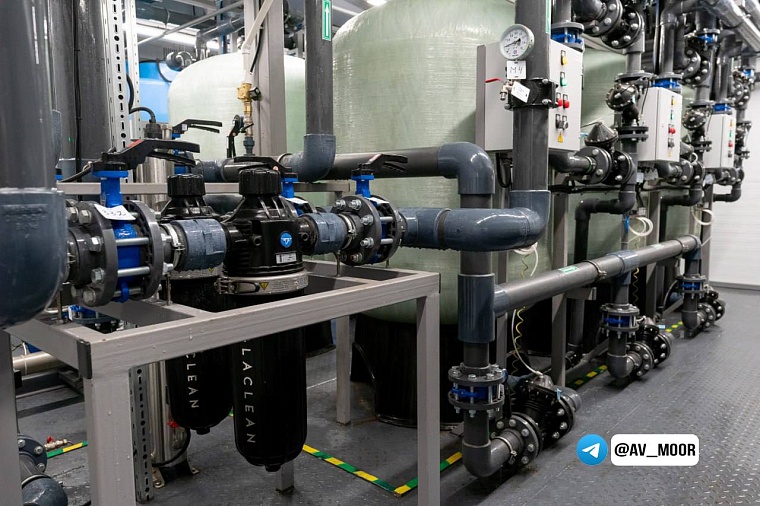 Александр Моор сообщил о завершении реконструкции станции водоочистки в Упорово