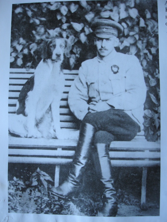 К. Блюхер – начальник 51-й стрелковой дивизии. Тюмень, август 1919 г. Фото из книги Николая Великанова «Блюхер»