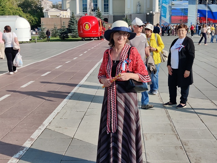 В Тюмени проходит праздничный концерт в честь дня Российского флага