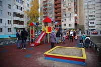 Новую детскую площадку открыли  в Тобольске