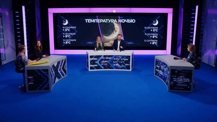 В сторону будущего: телеканал «Тюменское время» обновил студии и форматы