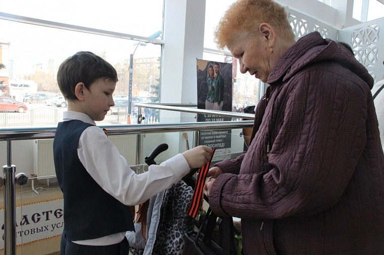 Когда и где тюменцы могут получить георгиевскую ленточку