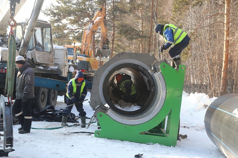 Рядом с Гилевской рощей в Тюмени запустили отремонтированный коллектор