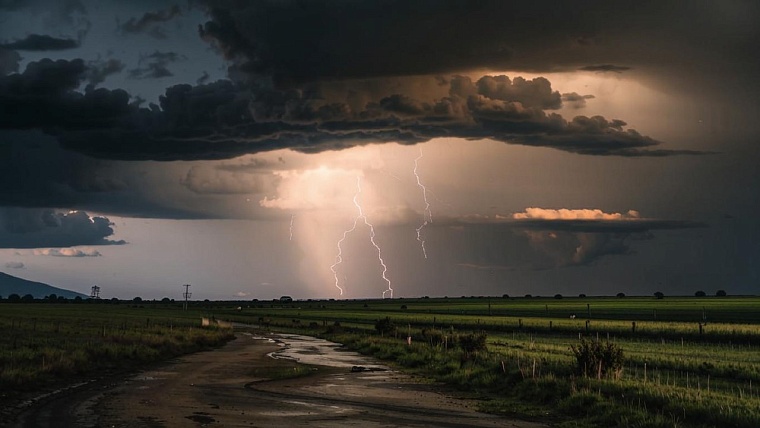 МЧС предупреждает тюменцев о сильных грозах