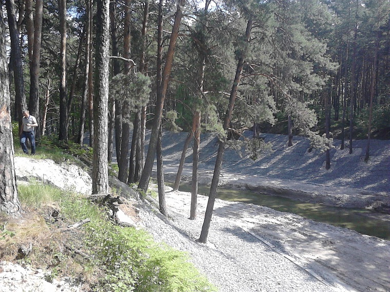 Ручей Ключи в Гилевской роще преобразился до неузнаваемости