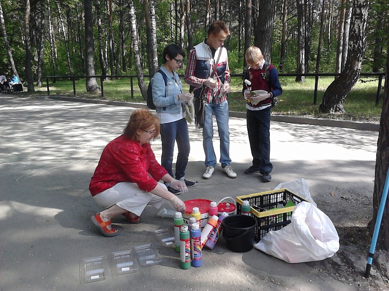 Ручей Ключи в Гилевской роще преобразился до неузнаваемости