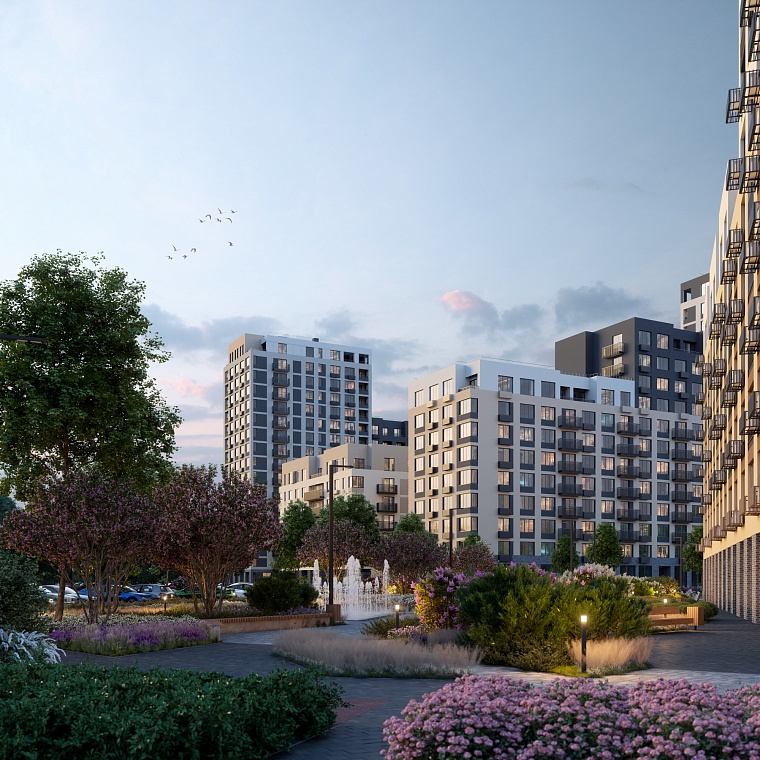 Горожан позвали на открытие катка в стильном пространстве. Эстетичный ЖК Тюмени ждет гостей