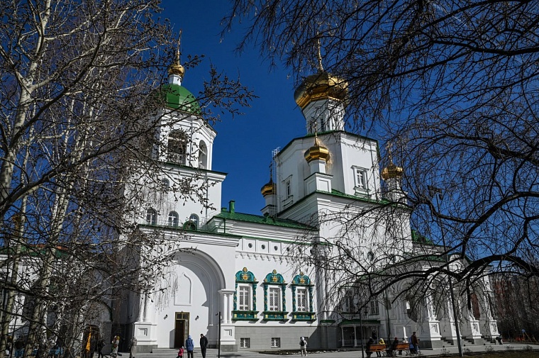 В Благовещенском соборе Тюмени прошел обряд богослужения