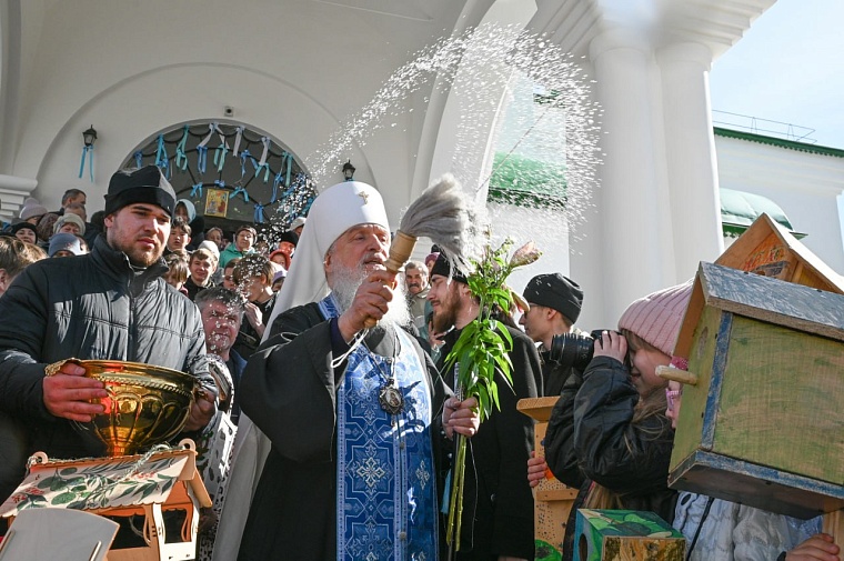 В Благовещенском соборе Тюмени прошел обряд богослужения