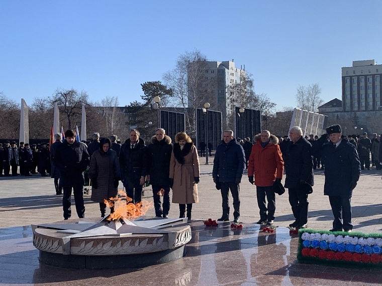 В Тюмени почтили память павших за Родину героев